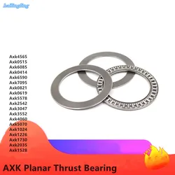 1piece AXK0619 Axk4565 Axk6085 AXK7095+2AS Axk1730Axk1226 Thrust Needle Flat Roller Bearings With two Washers drop shipping