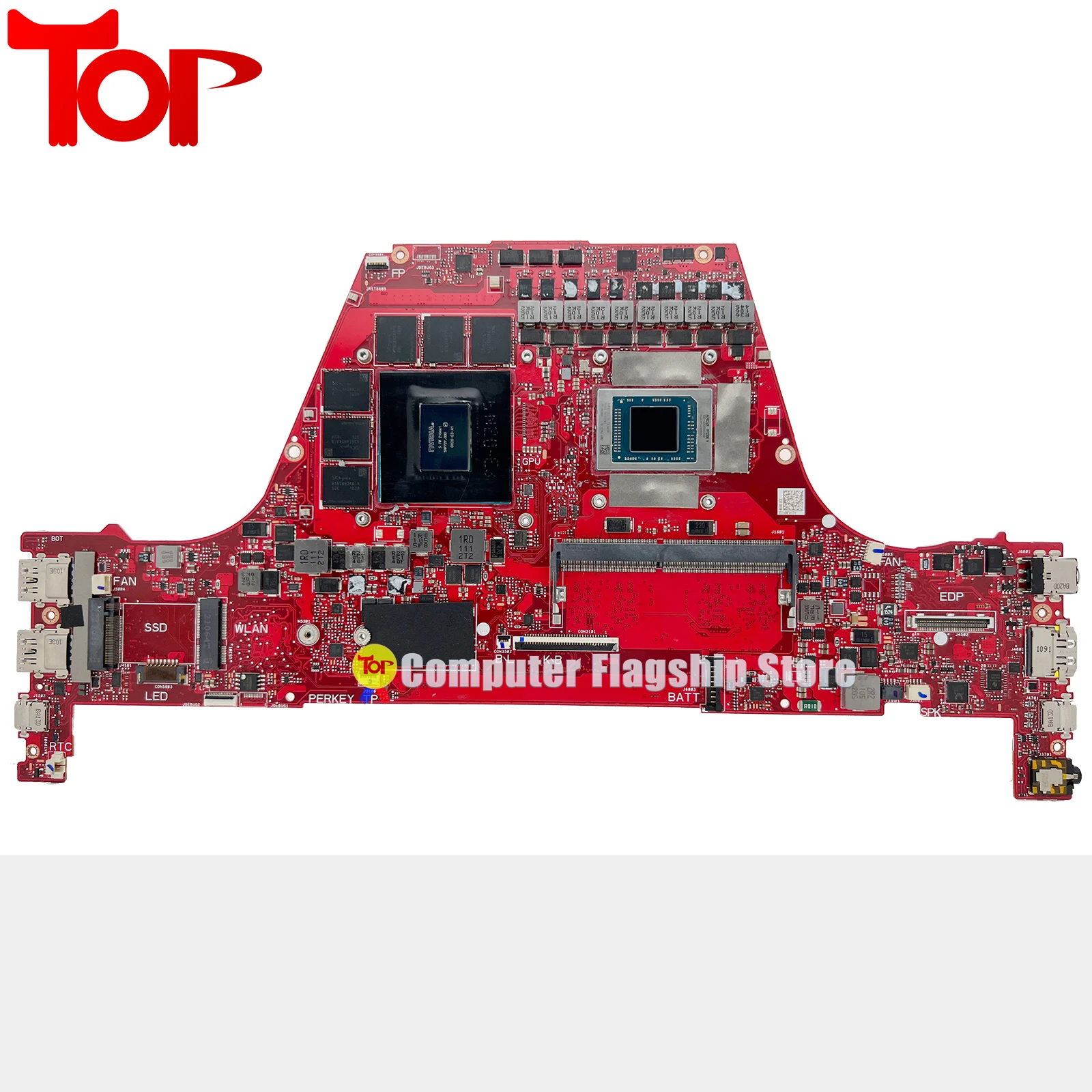 GA401QM Laptop Motherboard For ASUS GA401Q Zephyrus G14 GA401 8G-RAM R7-5800H R9-5900H RTX3060 V6G Mainboard OK TEST