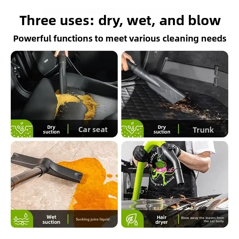 Premium Small Powerful High Power Factory Home Decoration 1200W Industrial Vacuum Cleaner Large Suction Dust Removal