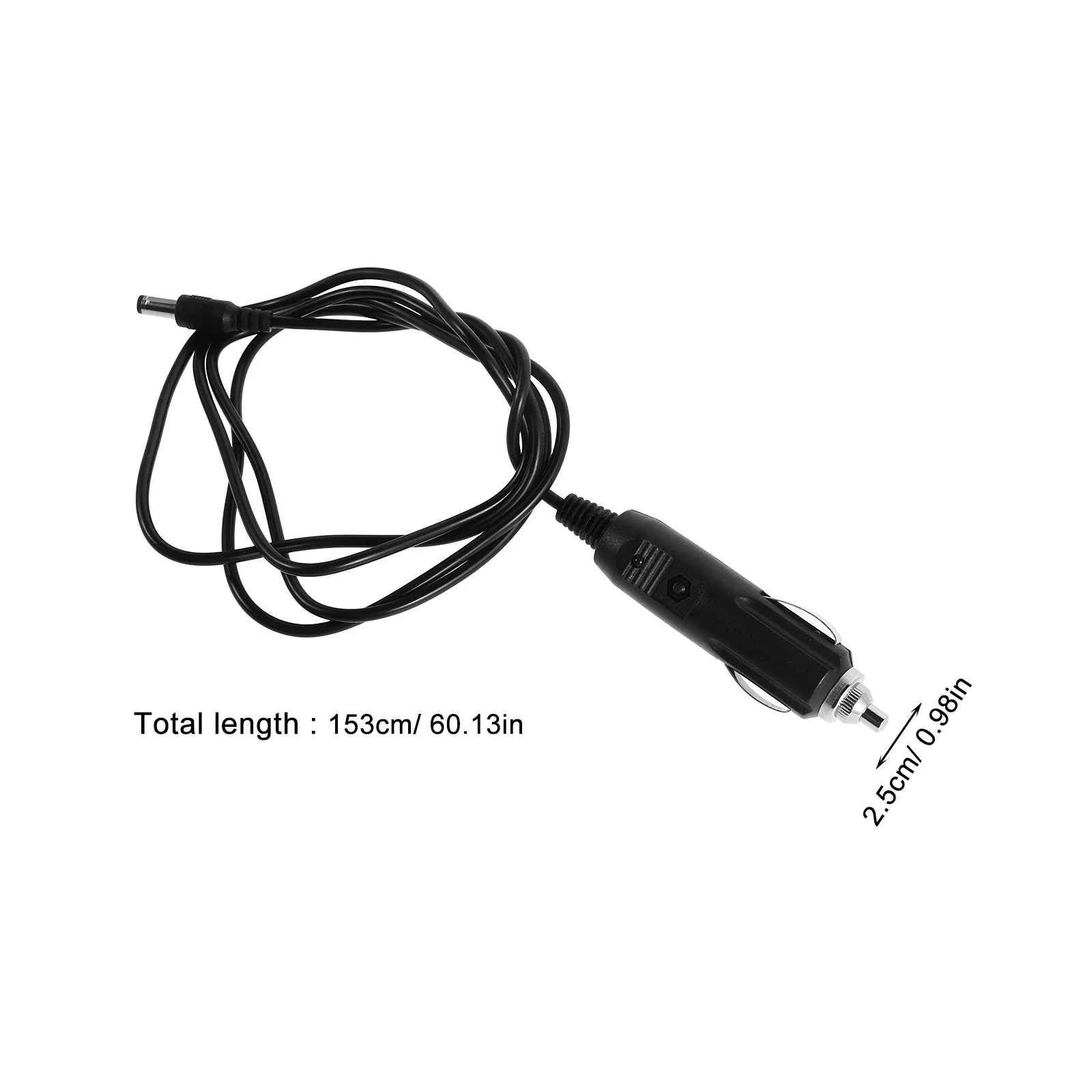 Cavo di alimentazione per auto Cavo di prolunga per accendisigari 12V 24V Controllo interruttore Connessione stabile Cavo lungo per uso pompa d'aria per auto