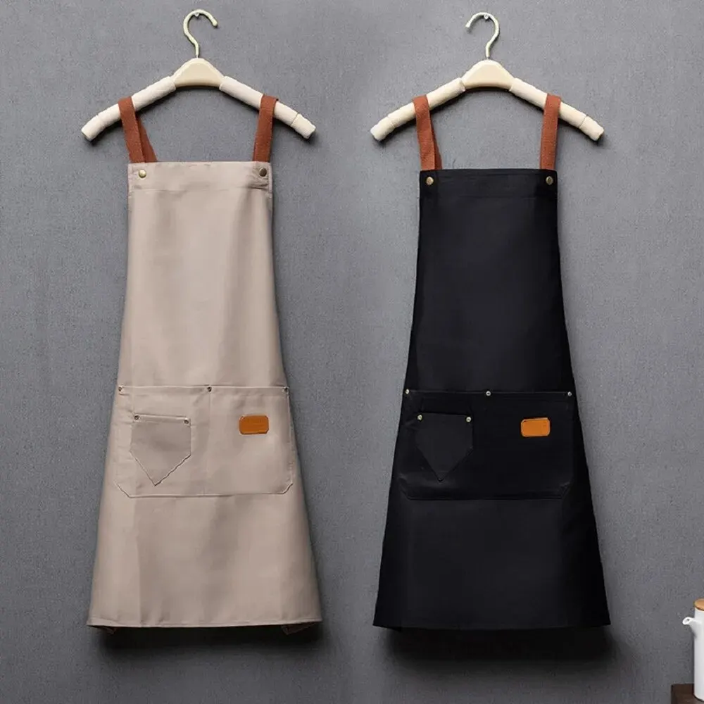 Waterproof Shoulder Apron Men\'s and Women\'s Kitchen Apron Salon Roast Barbecue Cleaning Nail Barbecue Scarf Cloak