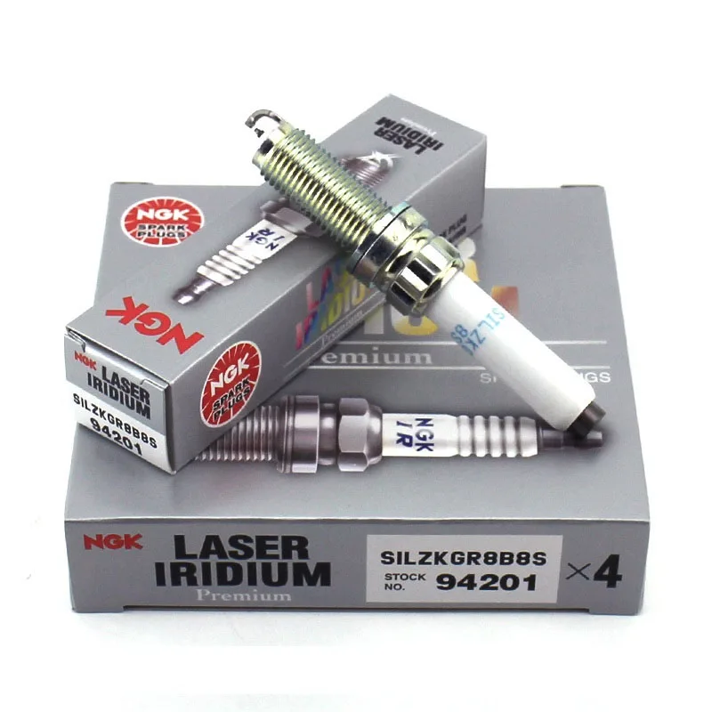 NGK Iridium Spark Plug SILZKGR8B8S 94201 for BMW F36 F30 F31 F46 F20 F21 G30 F90 G31 G32 G11 G12 F48 F39 F55 318I 320I 330I