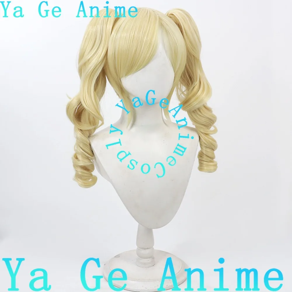 Ya Ge Identity V Stella Dumb Girl Cosplay perruque double queues Anime réalité spectacle jeu de rôle perruque utilisée pour les fêtes de danse Anime