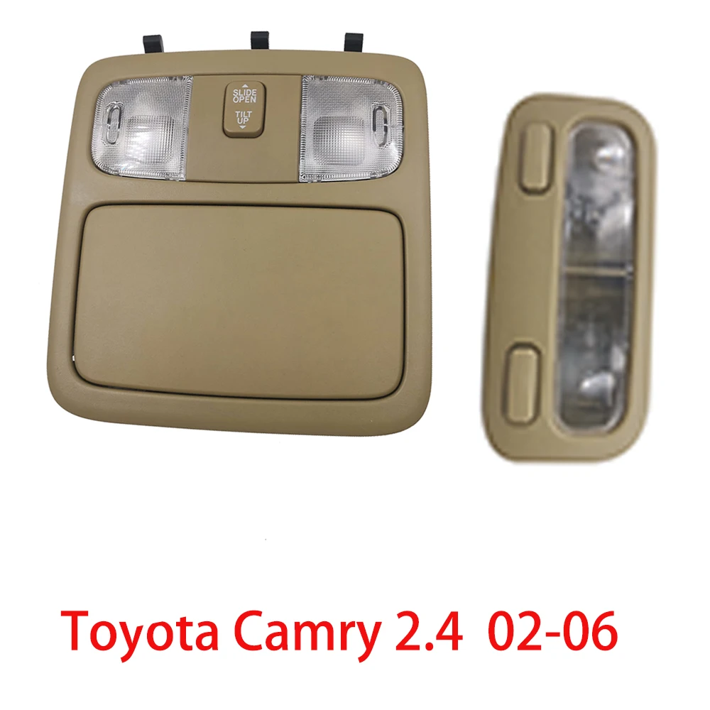 

1 комплект купольного светильника для Toyota Camry 2.4 2002 2003 2004 2005 2006, автоматический внутренний светильник, потолочный светильник на крыше, аксессуары для интерьера