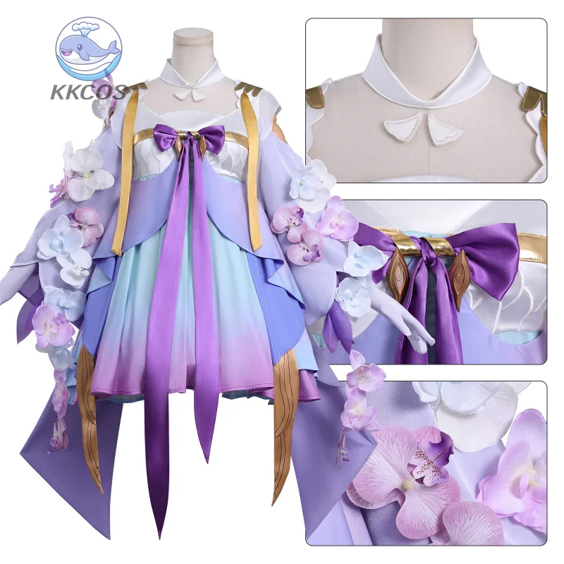 

Honor of Kings Dolia Cosplay Costume - Duoduo Magic Pearl Mermaid New Skin Anime Game Outfit for Women Cosplay Events Halloween