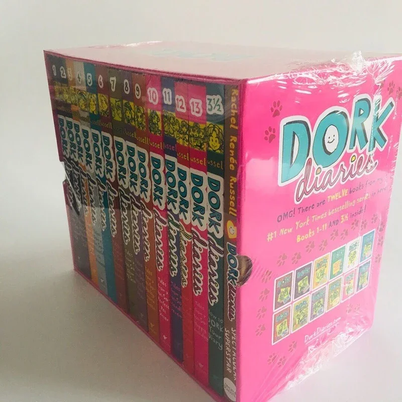 Dork Diaries Weird Girl 15 Volumes Female Edition Widow Kid Diary English Story Picture Book Children's Book Bedtime Story