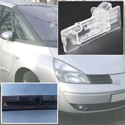 For Renault Espace 4 2002 - 2010 2011 2012 2013 2014 Rear Trunk View Camera Bracket Mount License Case Plate Housing Replacement