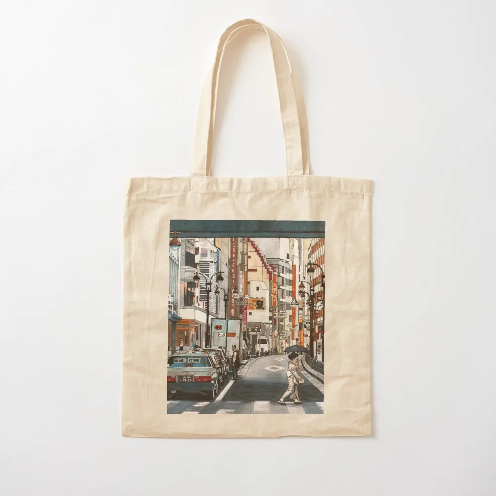 Tokyo Crossing Tote Bag cloth bag woman Reusable bags large tote bag reusable grocery bags Canvas Tote