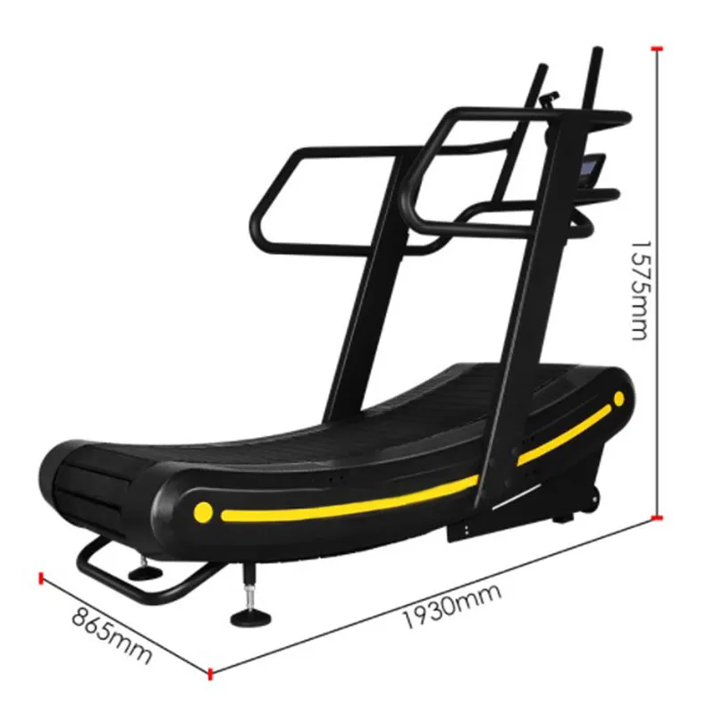 Curved treadmill Multi-Exercise Mode Gym Mechanical Treadmill Unpowered HOME fitness treadmill