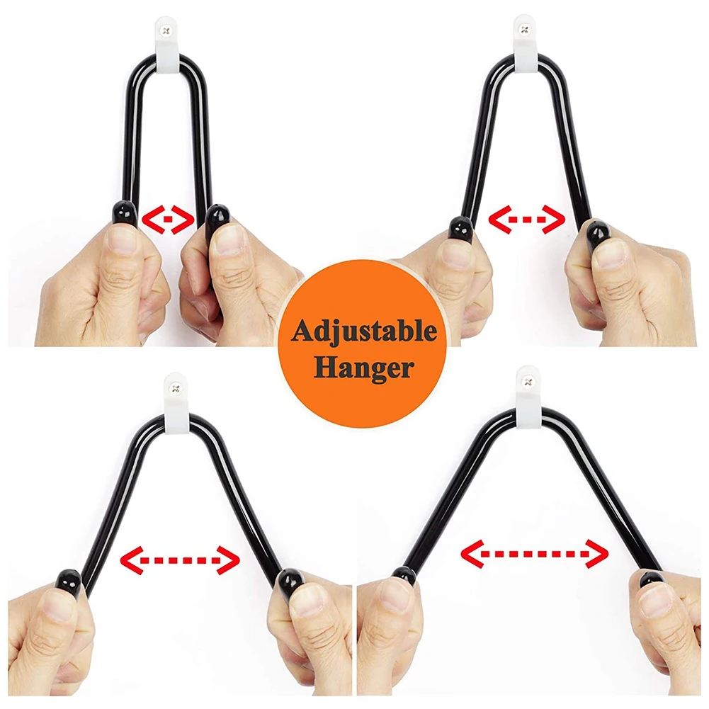 

2 Pack Skateboard Wall Hanger Hook Rack Longboard Holder Hanger Wall Mount Flexible Hanger For Skateboards, Longboards