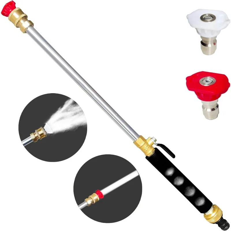 

For Hydrojet Jet with High Pressure Nozzle, High Pressure Sprayer, High Pressure Washers, Lance Jet Sprayer for Car, Garden