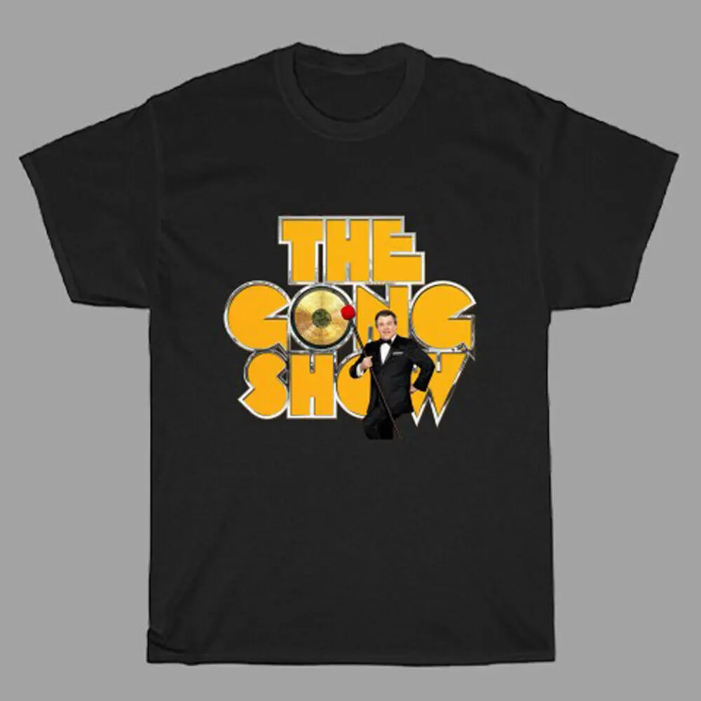 The Gong Show Game Show TV Show   T-Shirt  Tees Cotton Luxury brand vintage oversized