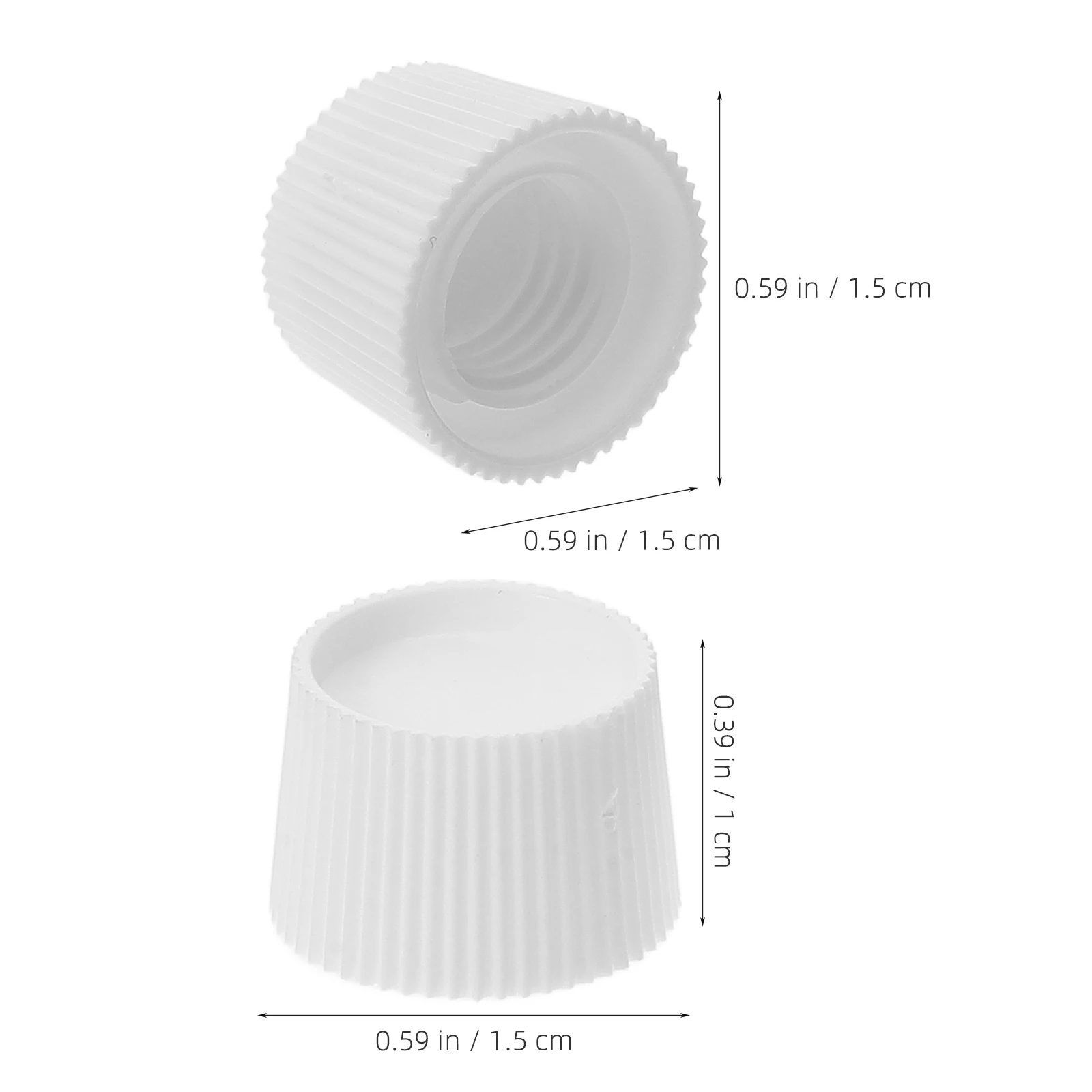 

Toothpaste Caps Self-Closing Screw-In Plastic Protective Cover Lid Organizer Squeeze Tool Dispenser Accessories for Home Use