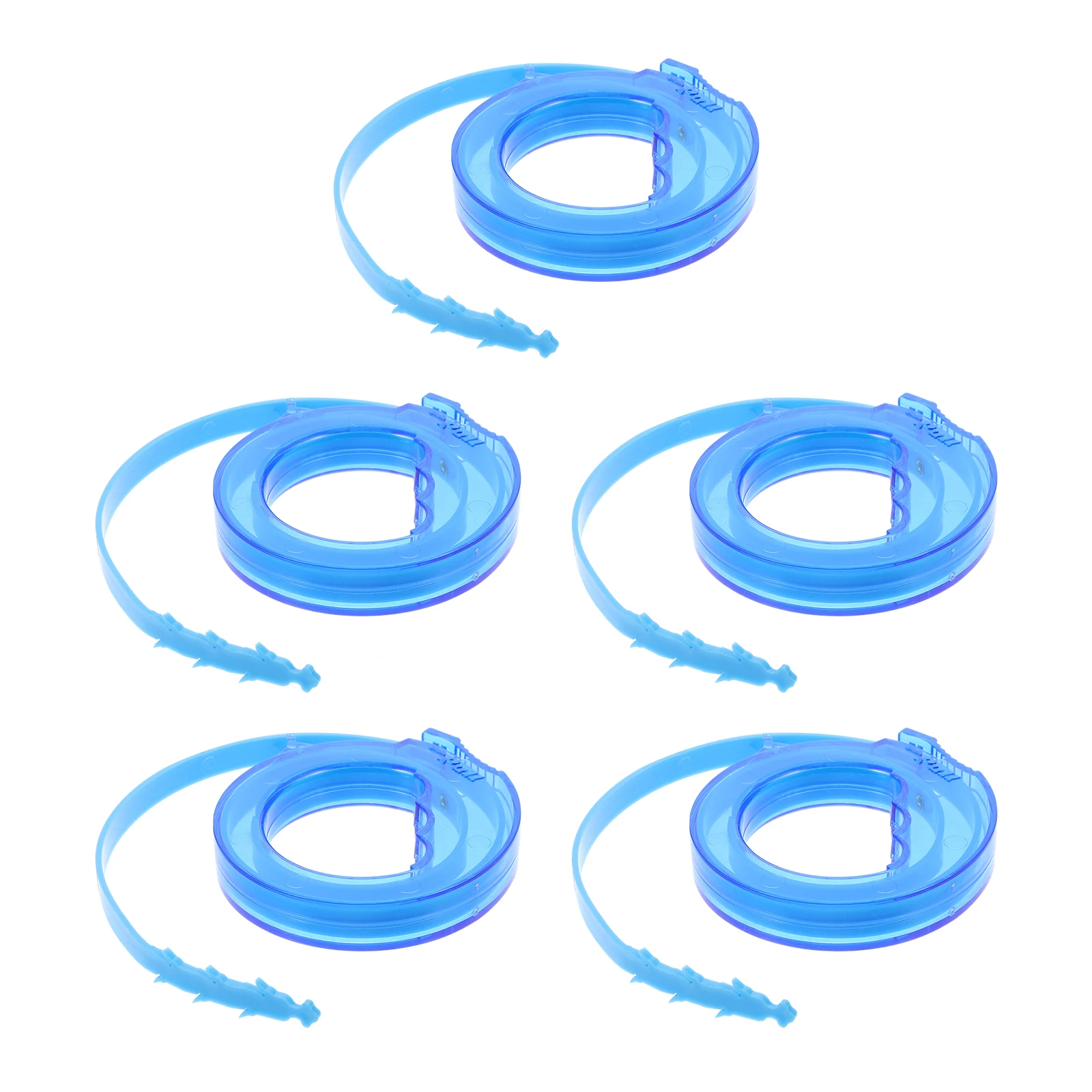 

5 pcs ABS Pipe Cleaner Drain Clog Remover Sewer Tools Lightweight Hair Food Sticks Flexible Sink Washbasin Bathtub