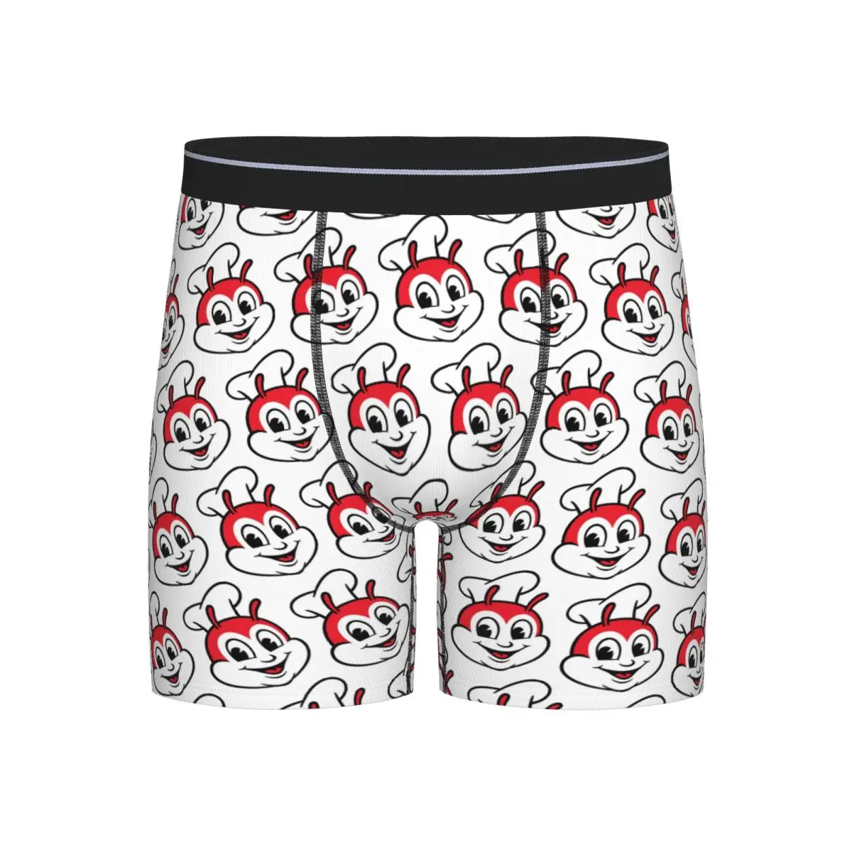 

Long Boxer Underpants Shorts Jollibee Panties Male Comfortable Underwear for Homme Man Boyfriend Gifts