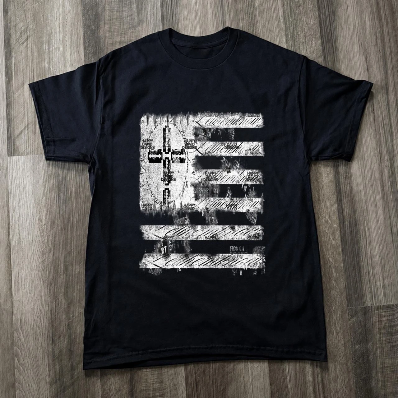 T-shirt with a national flag print, millennial style, Harajuku style, Y2K grunge rock style, unisex, vintage loose-fit T-shirt