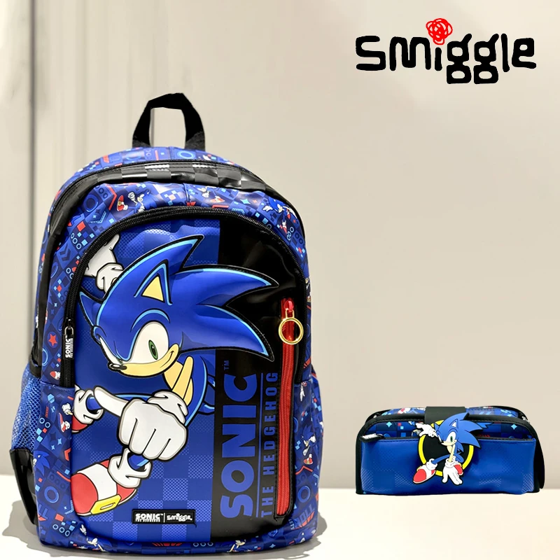 Australia Smiggle Schoolbag Cartoon Series Children School Bag Anime Backpack And Pencil Case 2-Piece Set