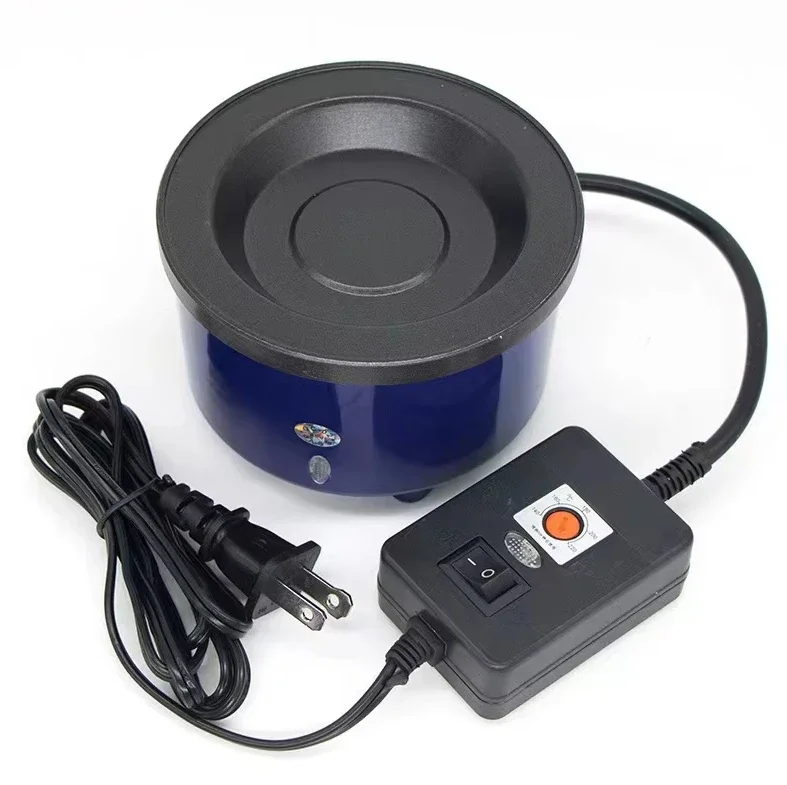 （Big disount）Portable Mini Glue Stove Melting Keratin Gelatin Glue Pot for Keratin Hair Extensions/Adjustable Warm Melt Adhesive