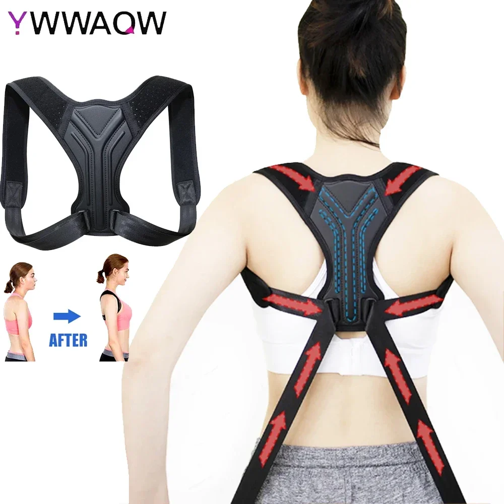 

Back Posture Correction Belt Hunchback Prevention Correction of Sitting Posture Unisex Breathable Body Shaping