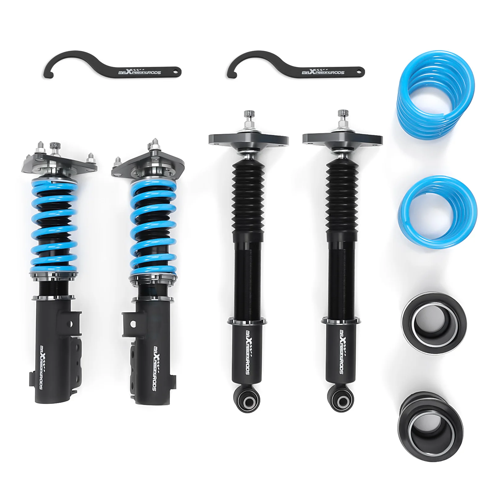 MaXpeedingrods 24-Way Damper Adjustable Coilovers Kit for Hyundai Genesis Coupe BK 2008-2010