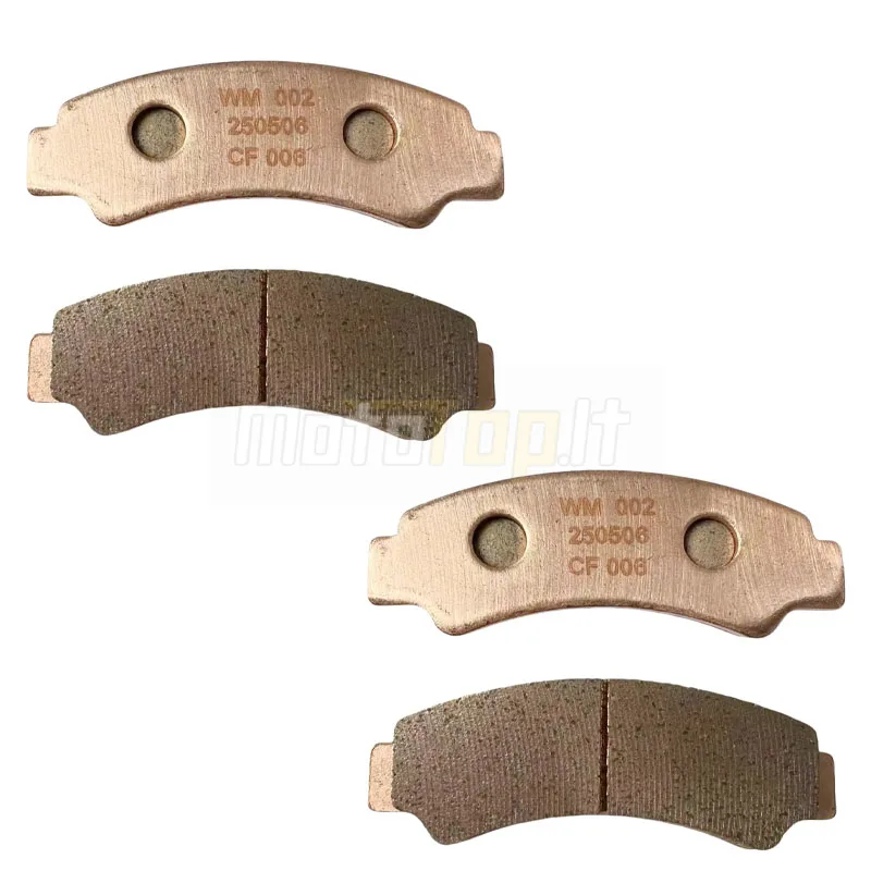 4PCS FRONT BRAKE PAD(COPPER-BASED SINTERED) FOR SEGWAY 500 AT5 S/L E5/T3B SGW500F-A5/A6 ATV QUAD PARTS A10-E111200-000-00