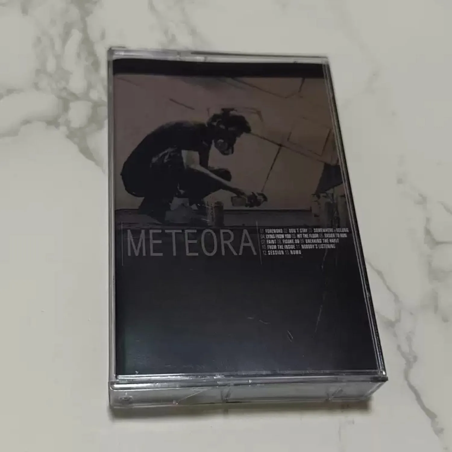 Metal Retro Rock Cassette Tape Multiple Documentary Style Portrait Art Cover Premium Collectible Music Tape