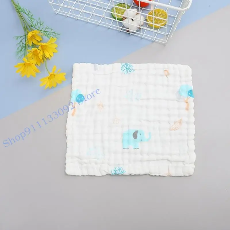 H9ed Baby Muslin Waslots Cotton Cotton Soft Face Handel