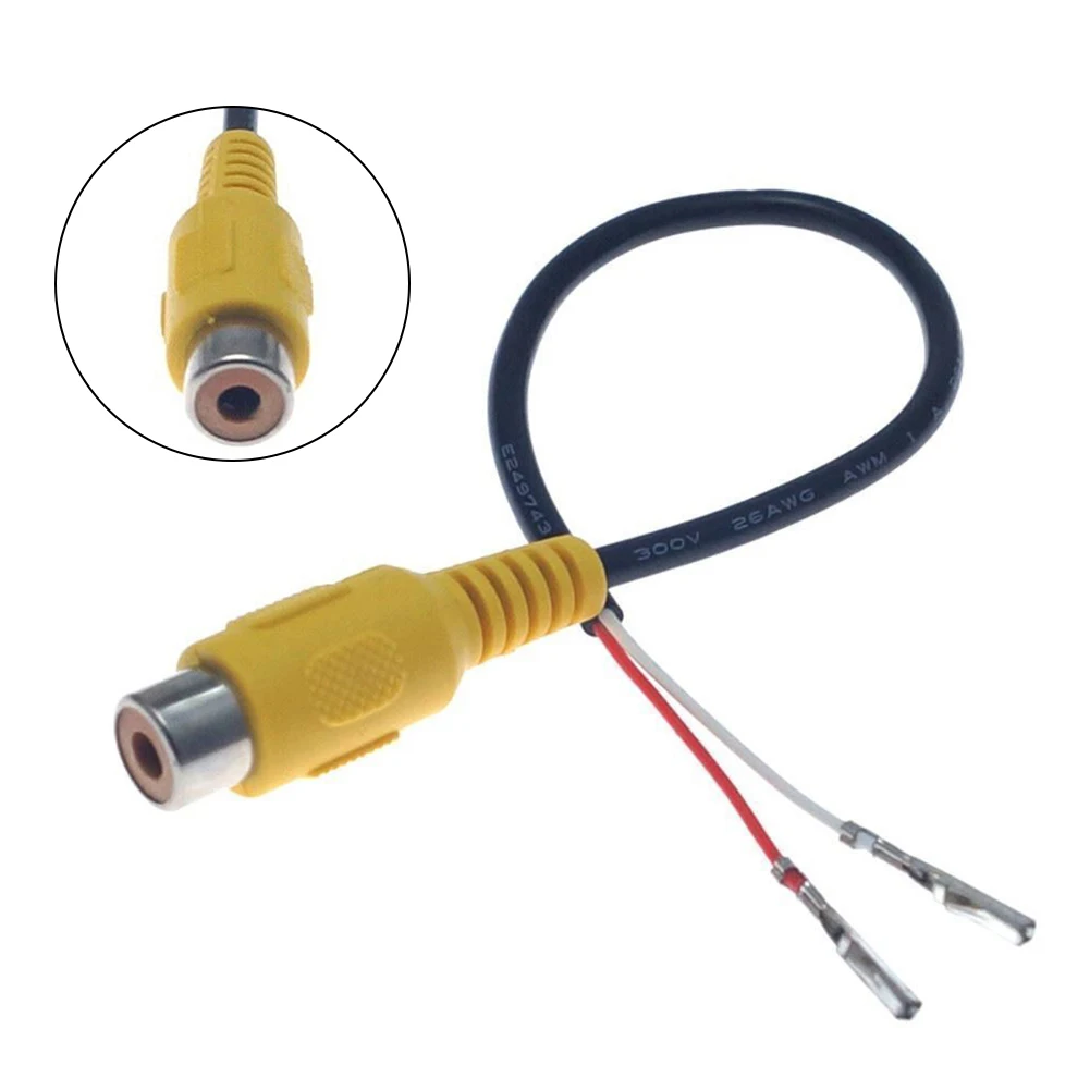 1pcs Car Reverse Camera Input Cable For Ford For SYNC 2 For SYNC 3 For Focus For Fiesta Reverse Camera Input Cable