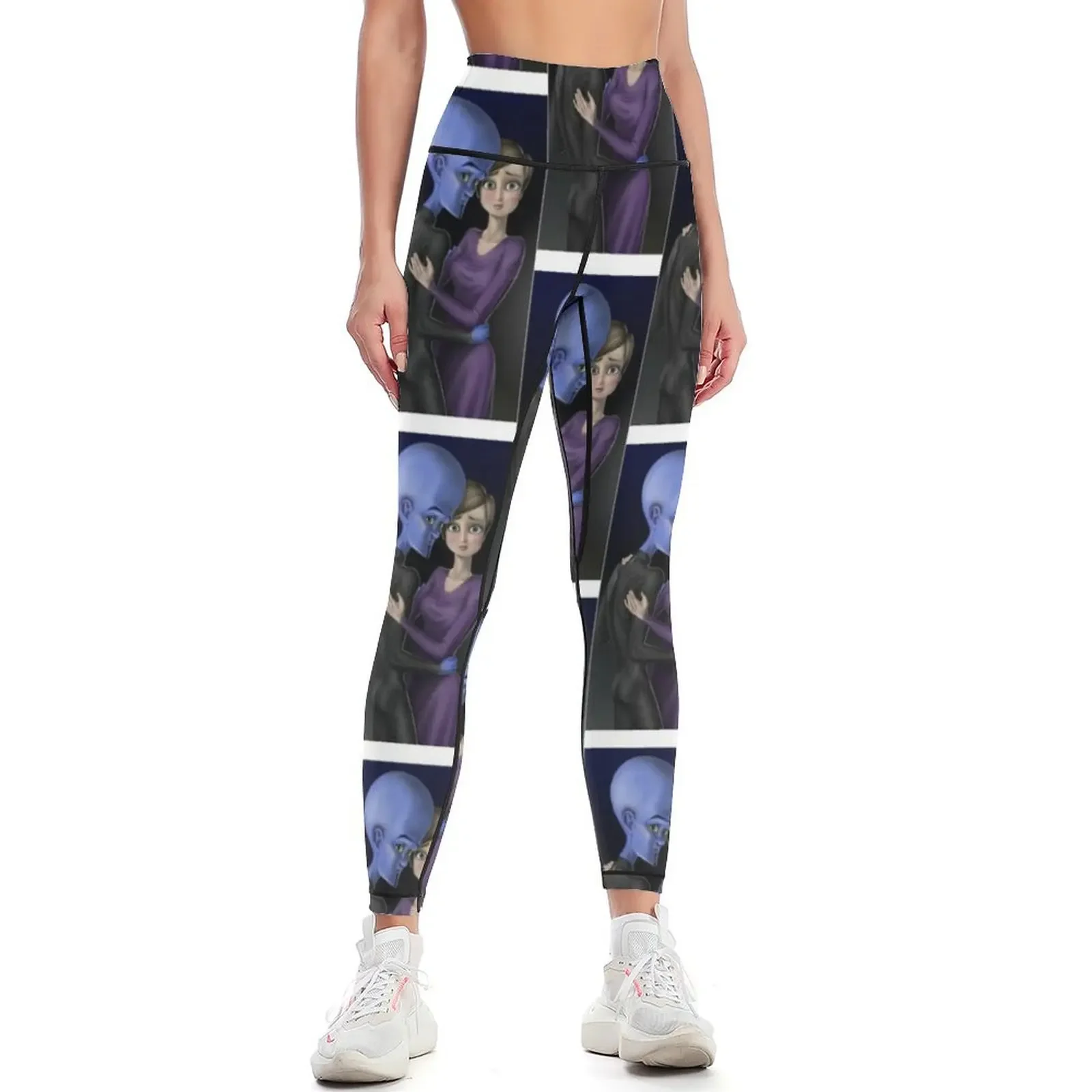 

Megamind Leggings Women's gym Sports pants for Women's sports gym top Womens Leggings