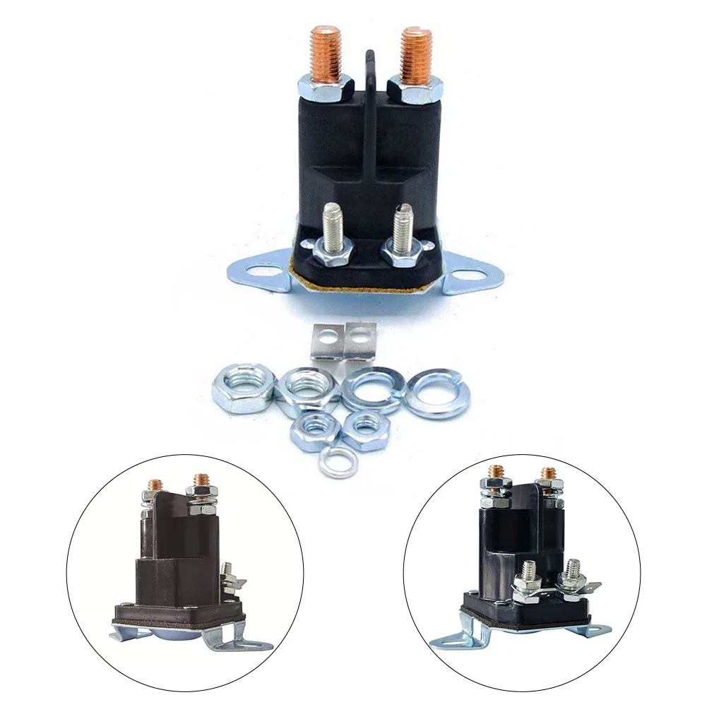 

None Starter Solenoid Solenoid 12V 4 Connections 4 Terminal Applications For Tecumseh Lawn And Garden Snowmobile