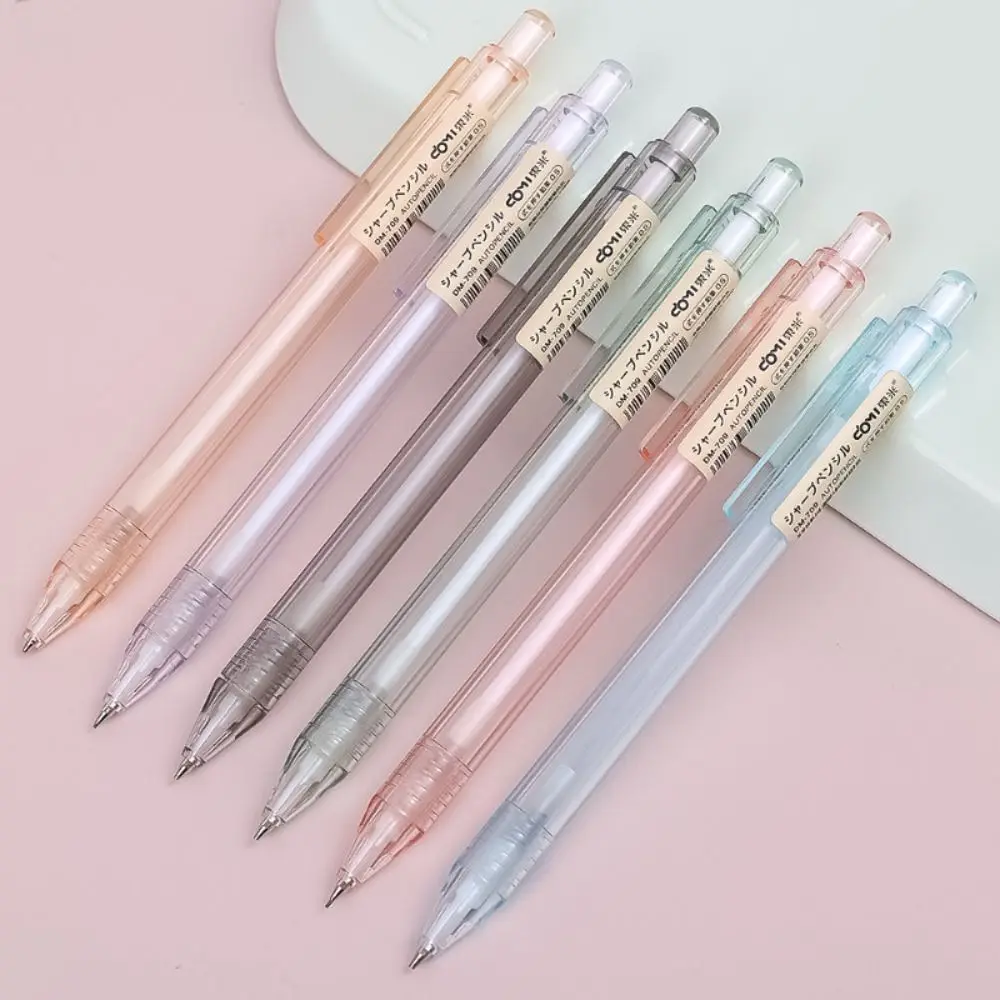 0.5MM Mechanical Pencil Candy Color Sketch Comics Design Propelling Pencil Drawing Writing Tool Automatic Pencil School Office