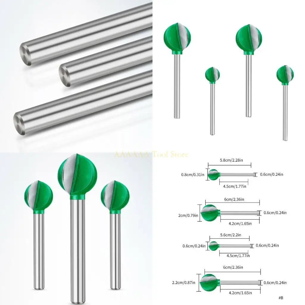 

A2BE SET 3/4 6 мм хвостовика фрезерного фрезерного резака.