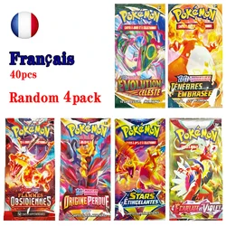 36/40pcs Pokemon Cards GX Vmax EX Lost Origin Scarlet &Violet Card Shining Game Collection Battle Transaction Card Holiday Gifts