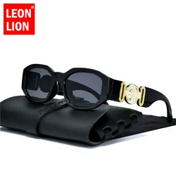 LeonLion-gafas De Sol ovaladas Vintage para Mujer y hombre, Lentes De diseñador De marca, Retro, Cateye