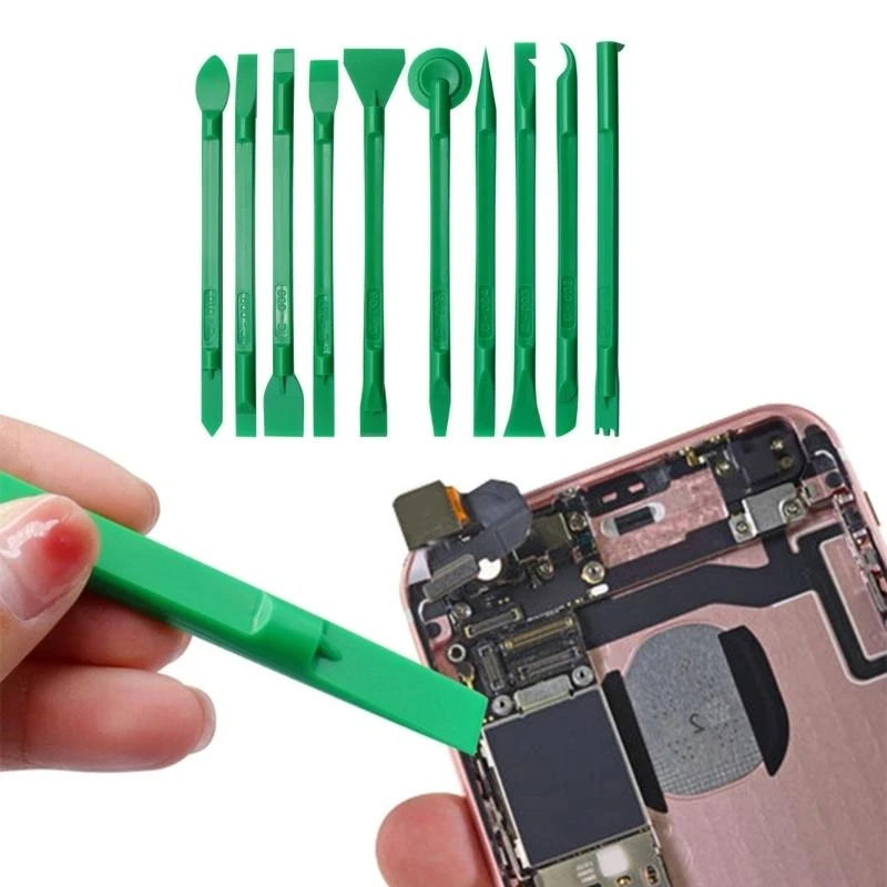Y1AD 10PCS Phone Repair Tools Disassembly Spudger Plastic Disassemble Crowbars Pry Opening Hand Tools Set for Phone Repair