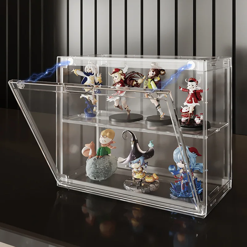 

Blind Box Storage Display Stand Handbag Storage Cabinet Acrylic Transparent Box Doll Display Cabinet