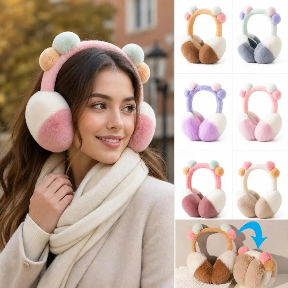 acessorios-de-moda-protetores-de-orelha-de-pelo-sintetico-em-duas-cores-macios-dobraveis-com-pompom-portateis-adoraveis-para-aquecer-as-orelhas-no-inverno-e-para-uso-ao-ar-livre