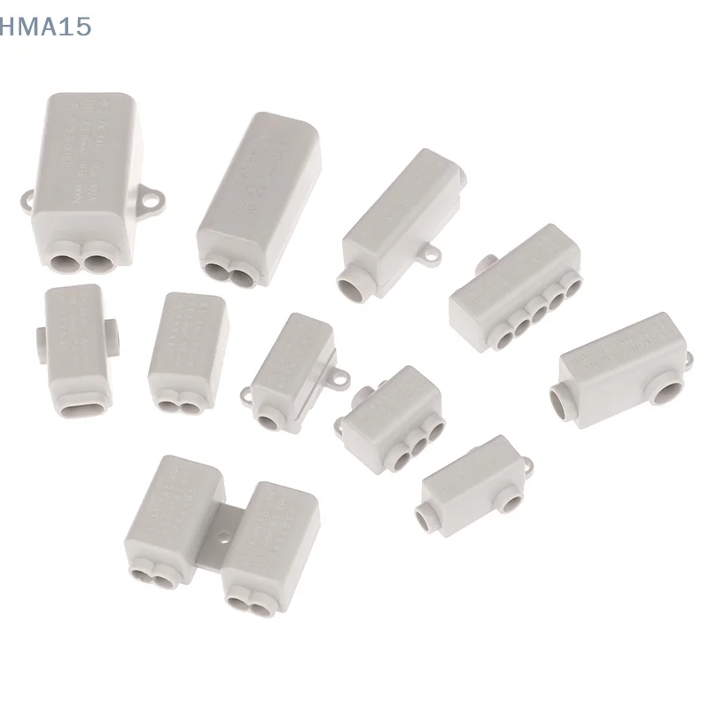 High Power Splitter Quick Wire Connector Terminal Block Electrical Cable Junction Box ZK-306 ZK-506 ZK-T06 ZK-T16 Connectors