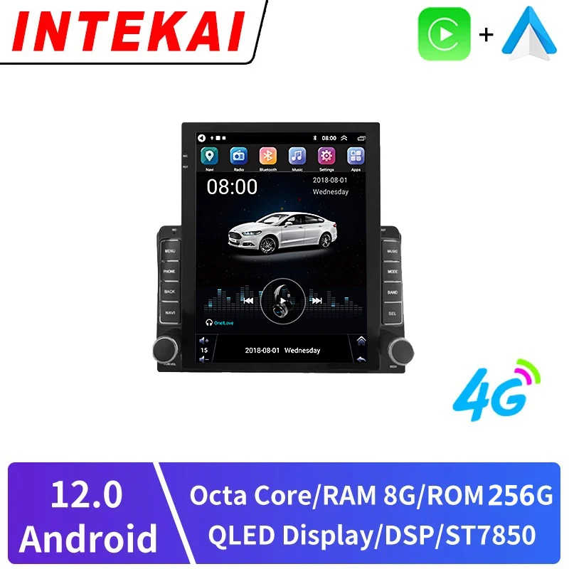 

9.7" Vertical Style Tesla Screen Android 12.0 Car Radio Universal Car Navigation GPS Player For Hyundai/Nissan/Toyota Kia/Honda