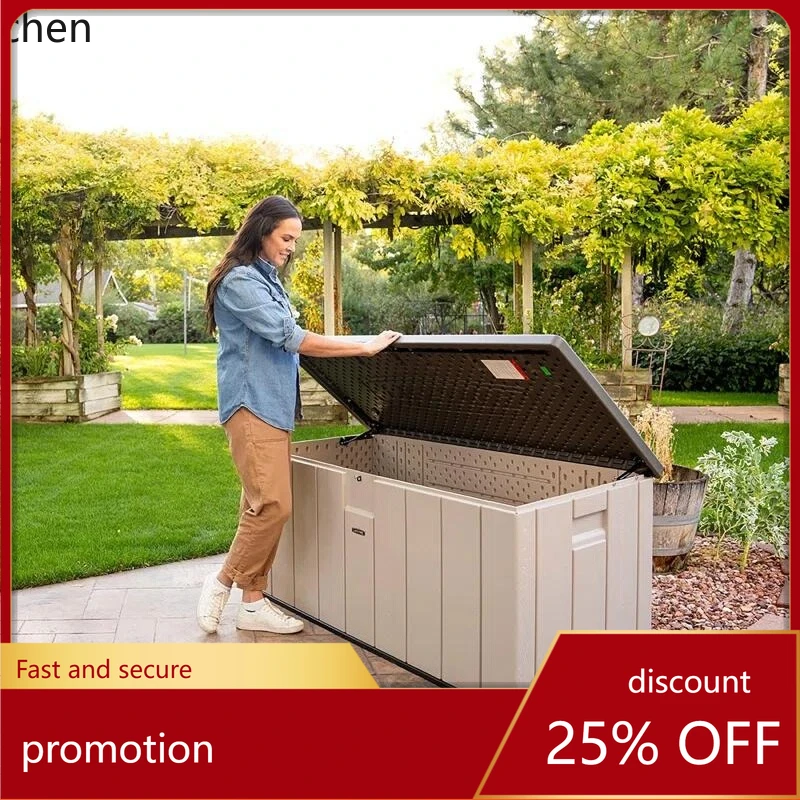 

CZ Villa Garden Storage Box Rainproof Organizer Large Box Balcony Storage Box Outdoor