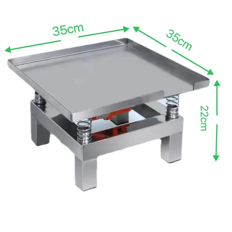 Concrete vibration table, small vibration test table, cement mortar test block, stainless steel vibration platform 110v/200v