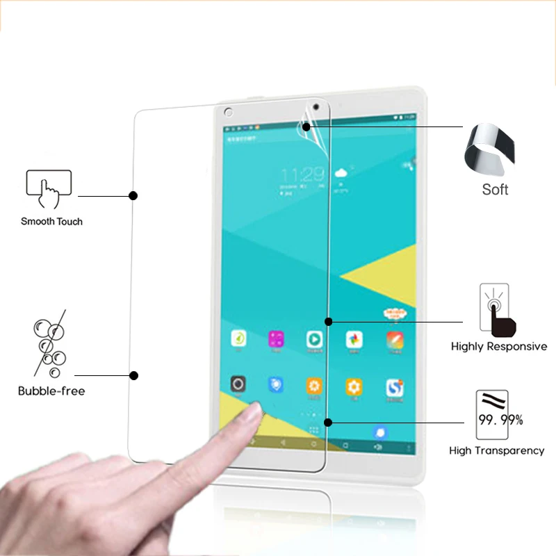 Best quality high Clear Glossy screen protector film For Newsmy Q8 mini 7.85