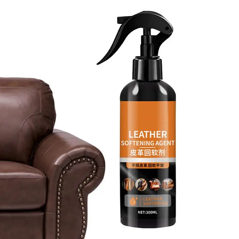 Leather Cleaner And Conditioner 300ml Leather Spray For Furniture Leather Moisturizer Restore Agent Care Spray For Leather