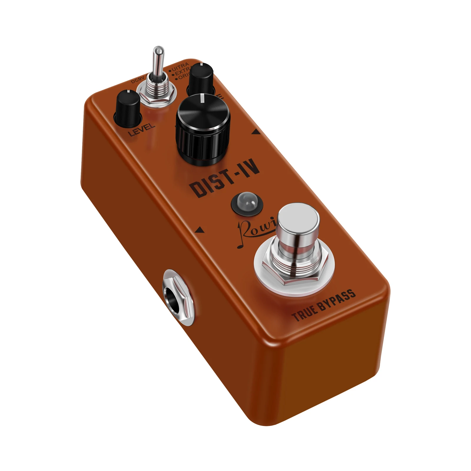 ROWIN LEF-302B ODRIVE-II Classical Electronic Overdrive Guitar Effect Pedal True Bypass2 Working Mode Full Metal Case