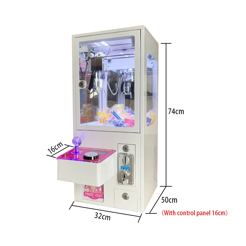 

Прочный мини-автомат-симулятор с краном для игрушек, детский аркадный игровой автомат, детский автомат-хватайка для кукол