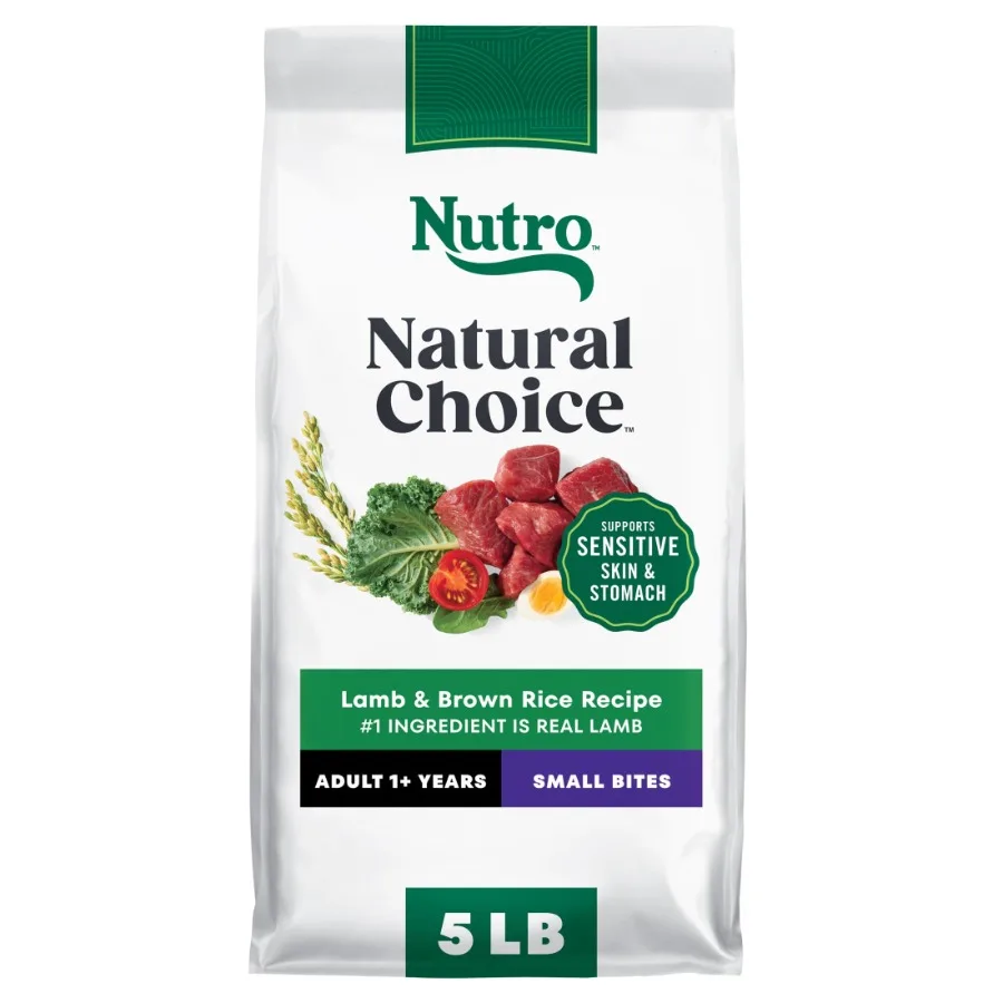 

Natural Choice Adult Small Bites Dog Food Recipe Lamb and Brown Rice, 5 Lb Bag