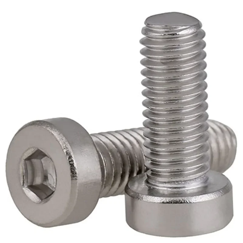 M10 x 1,5 10 mm Śruba imbusowa z łbem sześciokątnym A2 -70 304 Stal nierdzewna DIN 7984