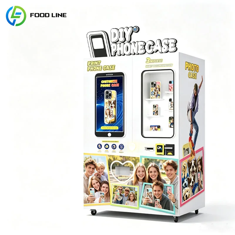 Smart Phone Case Vending Machine Customization Equipment Self Service Retail Kiosk Business Customized