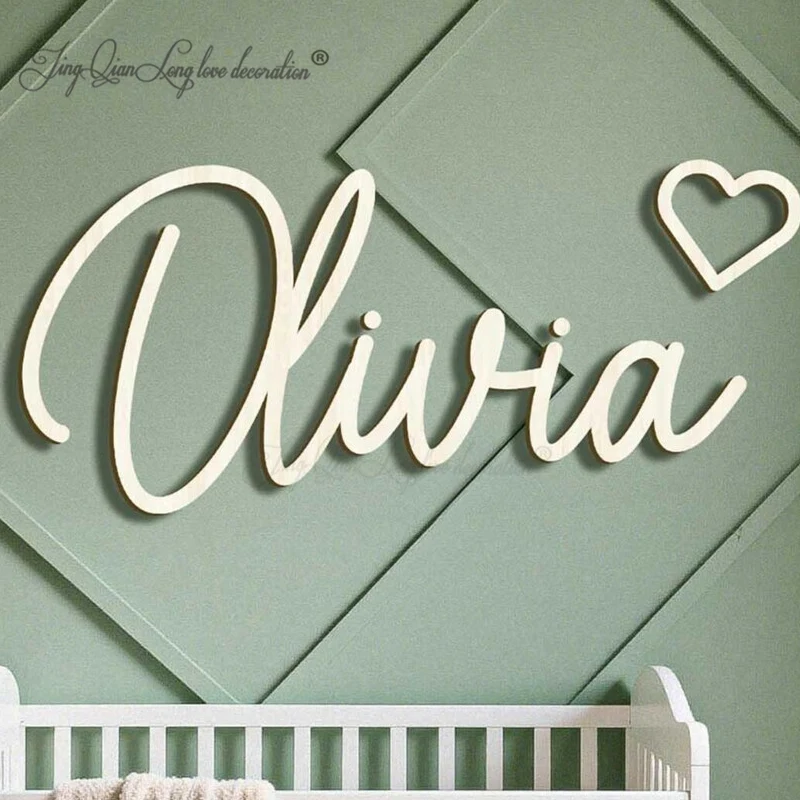 Custom Personalized Wood Name  - đánh giá và giá Baby Nursery Name Letters