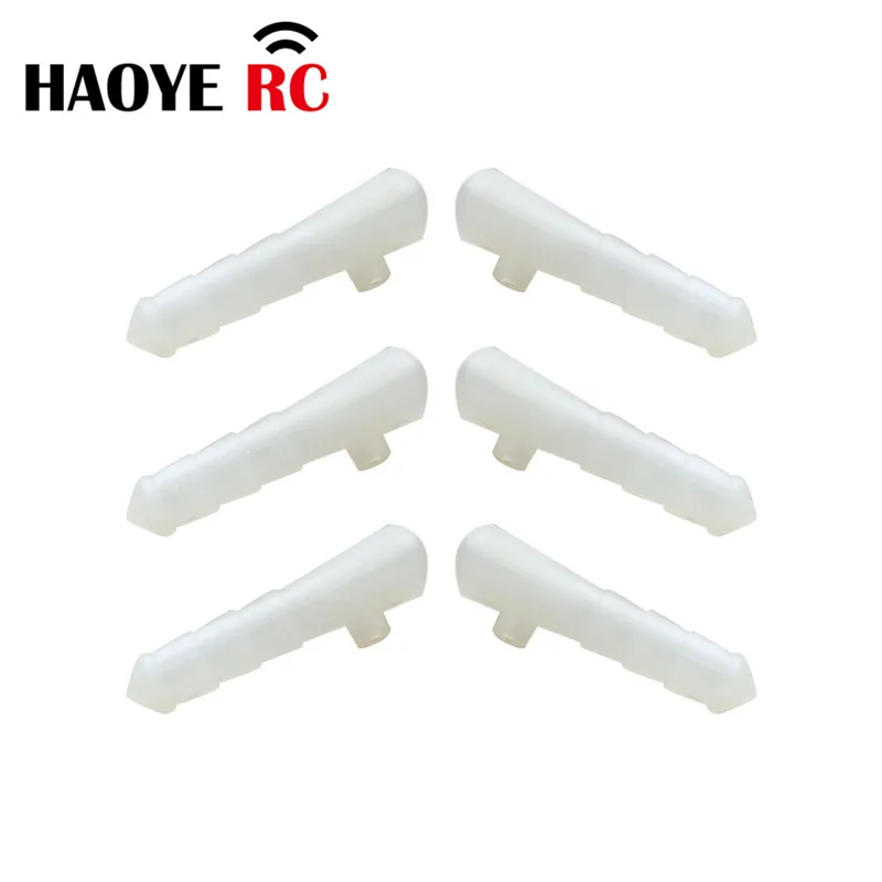 Haoye 10 Pairs Plastic Hinge Point Pockets For RC Aircraft Model Accessories For RC Aircraft Model Accessories Replacement